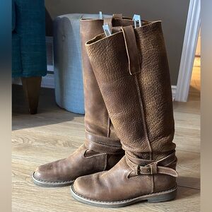Roots Genuine Leather Knee-High Boots